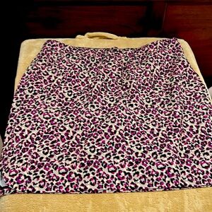 Leopard Print Women's Skirt Chico size 1.5 (10)